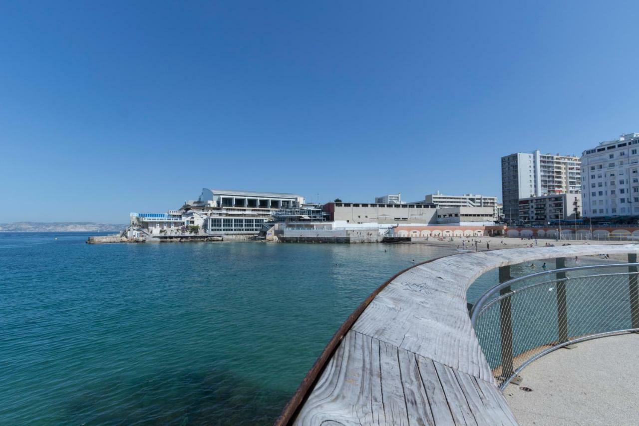 Stud Terras Ville Corniche 2 Pers Stat Gratuit Rue Modif Suivt Possib Et Accord Exclusif Marsilia Exterior foto